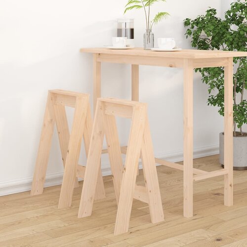 vidaXL Stolci 2 kom 40 x 40 x 75 cm od masivne borovine Cijene