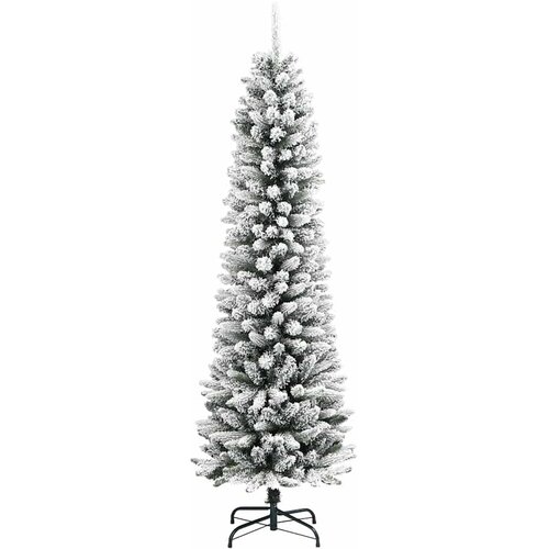  Umjetno božićno drvce Bijela 120 cm PVC i Metal i Plastika Slike