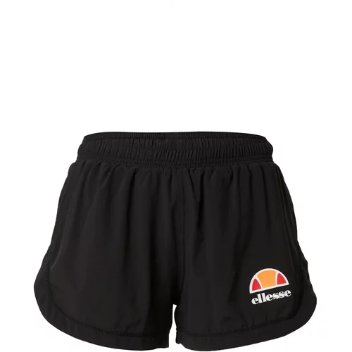 Ellesse Športne hlače 'Genoa' oranžna / rdeča / črna / bela