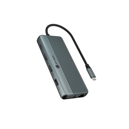 Icybox IB-DK4062-CPD 12-v-1 DockingStation priklopna postaja s trojnim video priključkom Cene