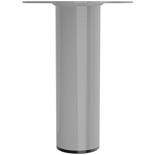 WALTECO Postolje za namještaj (D x Š x V: 6 x 6 x 20 cm, Ø x V: 6 x 20 cm, Nosivost: 75 kg, Čelik, Siva) Cijene