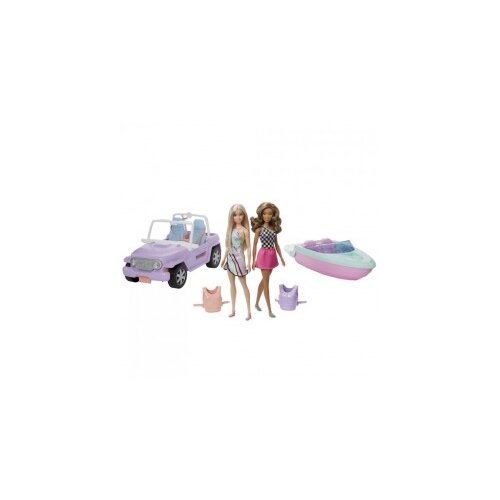 Barbie set sa vozilima i dve lutke 954531 Cene