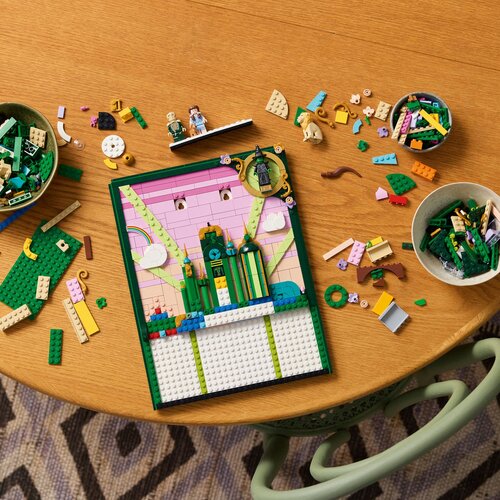 Lego Wicked - Zidna umjetnina Emerald City (75685) Slike