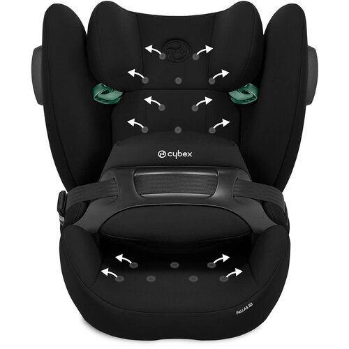 Cybex Silver&amp;reg; dječja autosjedalica pallas&amp;trade; b3 i-size 1/2/3 (76-150 cm) pure black Slike
