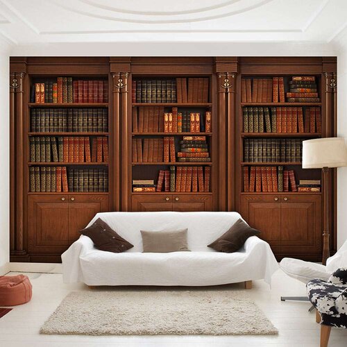  Samoljepljiva foto tapeta - Elegant Library 98x70 Cijene
