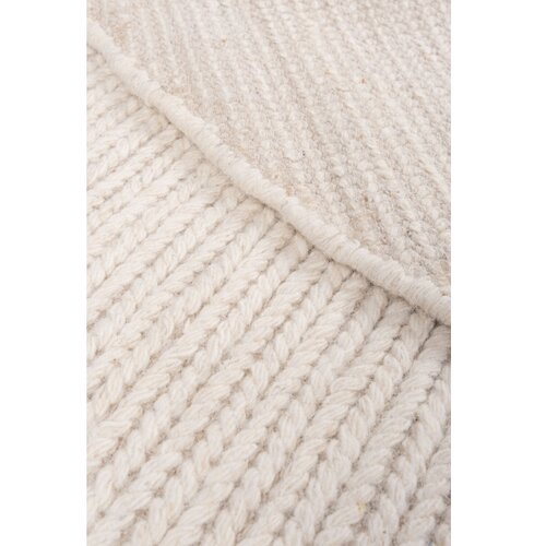  Tepih FIR WOOL 160 cm 2600 g/m2 krem/prirodna Slike