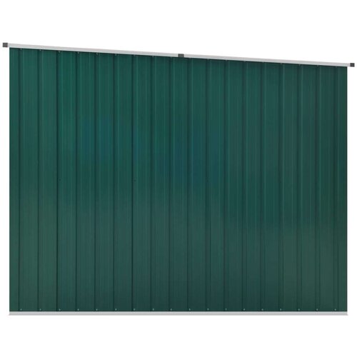 VidaXL vrtna lopa zelena 195x198x159 cm pocinkano jeklo Slike