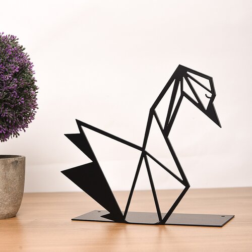 Atelier Del Sofa Dekorativna figura Labud, 20x15 cm, 1,5 mm, Crna Slike