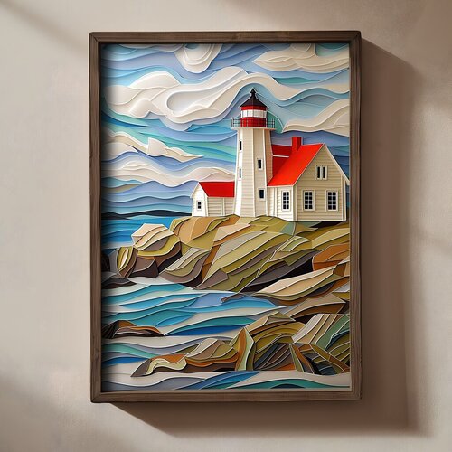 Wallity slika TUN010, 35 x 47 x 2 cm Cene