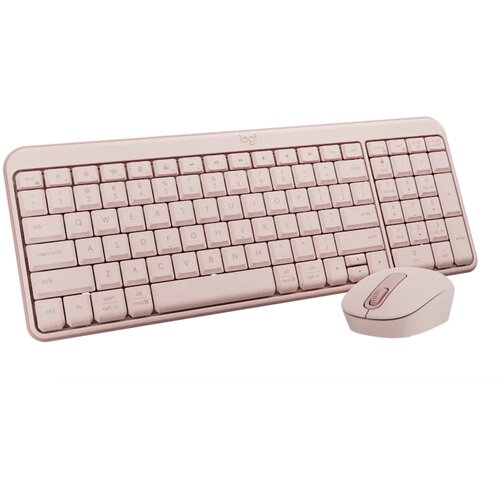 Logitech MK251 Wireless Bluetooth tastatura + miš roze Cene