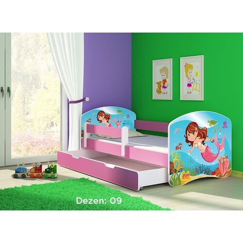 ACMA Krevet za decu Pink sa fiokom 180x80 2 09 Cene