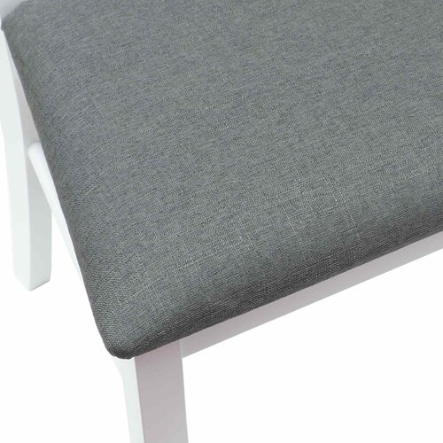 Trpezarijske stolice 2 pcs Bijelo 50 x 52,5 x 91 cm Slike