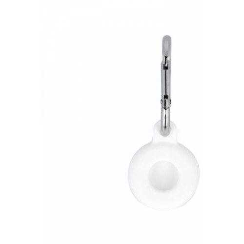 Onasi Silikonski obesek za Apple AirTag lokator - bel Slike