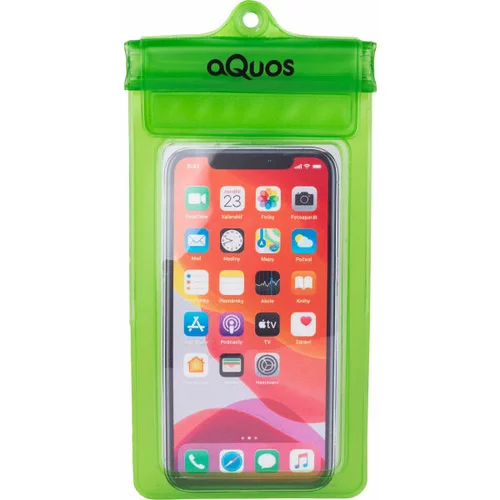 AQUOS PHONE DRY BAG Vodotěsné pouzdro na mobil, zelena, veličina