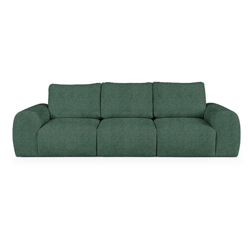 Rodier Zelena sedežna garnitura iz tkanine bouclé 287 cm Mirel – Cene