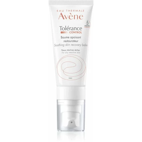 Avene tolerance control soothing skin recovery balm dnevna krema za obraz za suho kožo 40 ml za ženske