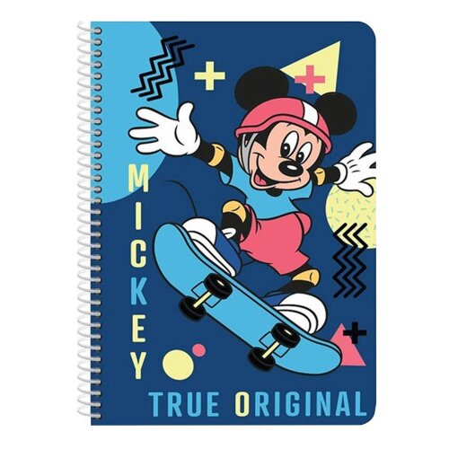 DIAKAKIS Sveska sa spiralom B5 MICKEY MOUSE 60L mix 563523 Cijene