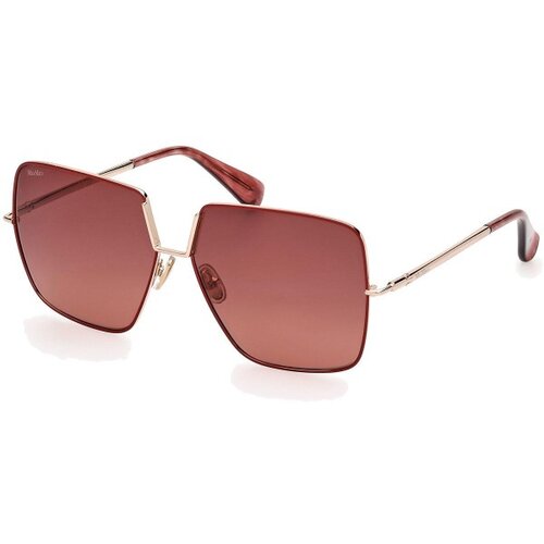 Max Mara Design9 MM0082 28F ONE SIZE (60) Zlata/Rjava Slike