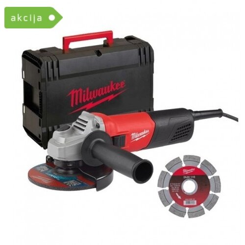 Milwaukee Električna ugaona brusilica AG800-115 E D-SET 800 W, 115 mm 4933451281 Cene