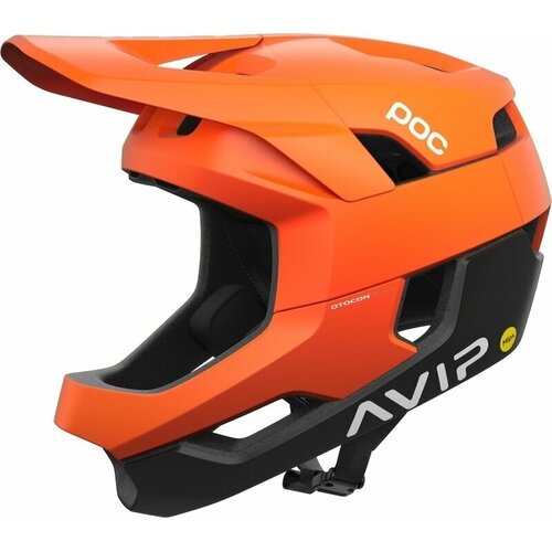 Poc Otocon Race MIPS Fluorescent Orange AVIP/Uranium Black Matt 51-54 2022 Slike