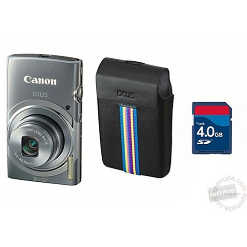 Canon IXUS 150 gray digitalni fotoaparat Slike