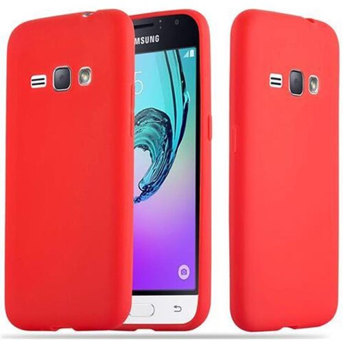 Cadorabo Case, združljiv s Samsungom v Candy Red - Za&amp;scaron;čitni pokrov iz fleksibilnega silikona TPU, (20569323) Slike