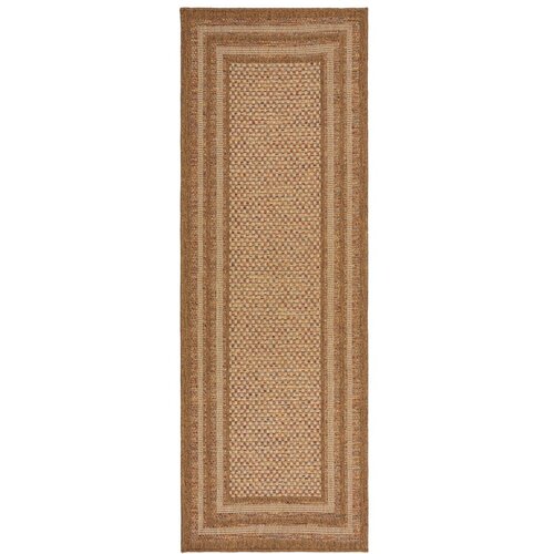 Flair Rugs zunanji tekač v naravni barvi 80x230 cm layla border &amp;ndash; Slike