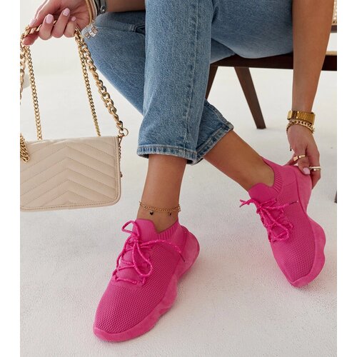 Gemre Dark Pink Roshni Sports Sneakers Cene