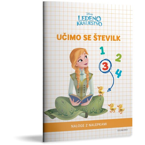 Egmont Ledeno kraljestvo Učimo se &amp;scaron;tevilk Slike