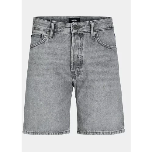Jack & Jones Jeans kratke hlače Chris Cooper 12252868 Siva Relaxed Fit