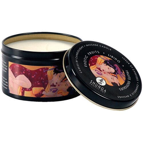 Shunga Erotic Art masažna sveča shunga libido & exotic fruits, 200 ml, (21597656) Cene