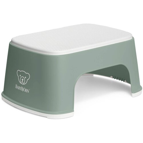 BABYBJORN pručka Step Stool Deep green/White Slike