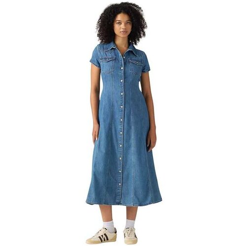 Levi&amp;#039;s Levis - teksas midi haljina Slike