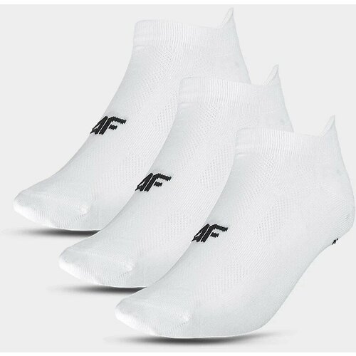 4f Men's Sports Socks Under the Ankle (3pack) - White Slike