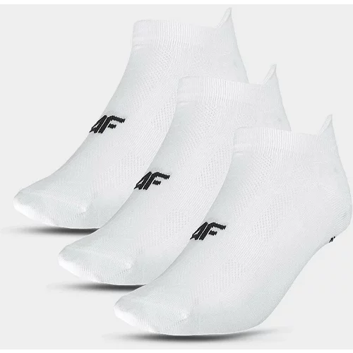 4f Men's Sports Socks Under the Ankle (3pack) - White