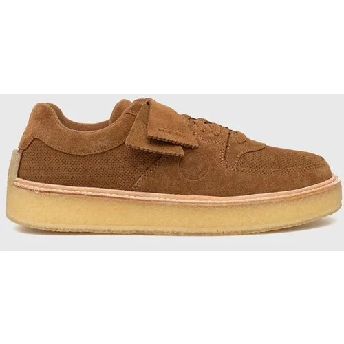 Clarks Originals Tenisice od brušene kože Clarks Sandford boja: smeđa, 26173373