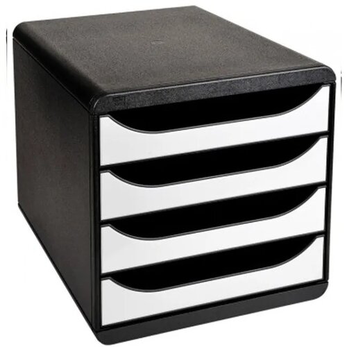 Multiform Predalnik T-Office Set, 4 predali, črn Slike