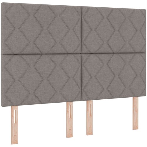 vidaXL Naslon za glavo z obliko diamantnih blokov v taupe barvi, 140 cm tkanine, (22083798) Cene