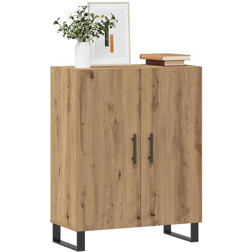 vidaXL Komoda Artisan hrast 69,5x34x90 cm izrađeno drvo Cene
