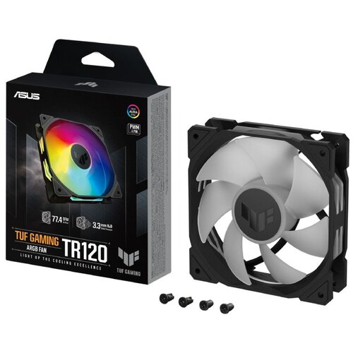Asus tuf gaming TR120 argb black edition ventilator Cene