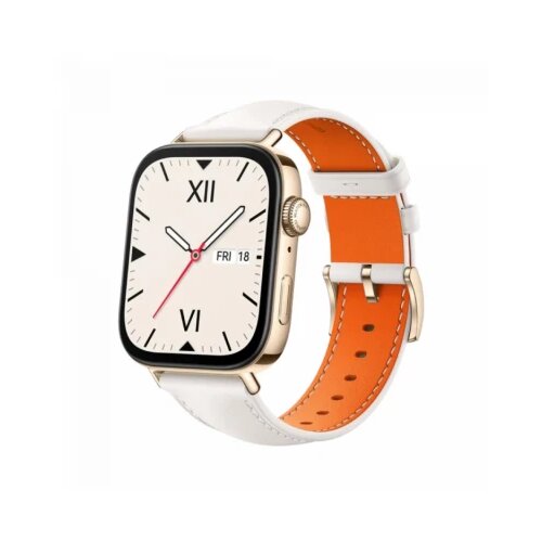 Huawei WATCH FIT 3 White leather strap Slike