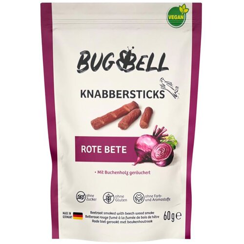 BugBell &amp;scaron;tapići za grickanje od cikle - 4 x 60 g Slike