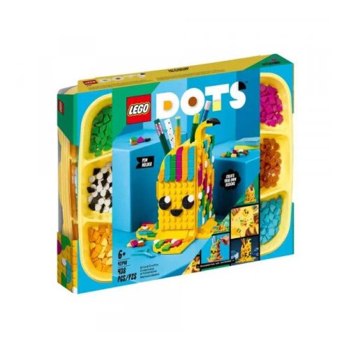Lego dots cute banana pen holder ( LE41948 ) Slike