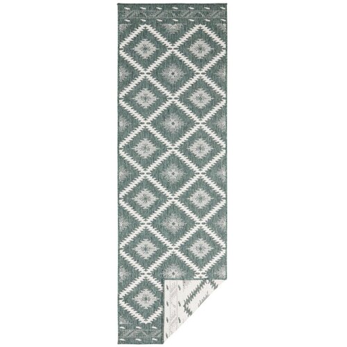 NORTHRUGS Tepih za eksterijer zeleno-bež boje Malibu, 350 x 80 cm Slike