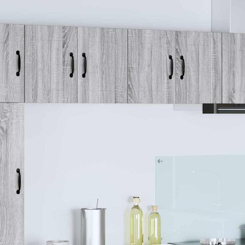 vidaXL Stenska kuhinjska omarica 2 pcs Siva sonoma 60 x 31 x 40 cm Cene