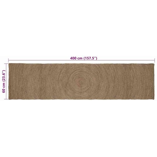  Tepisi za područja Siva 60 x 400 cm Juta Slike