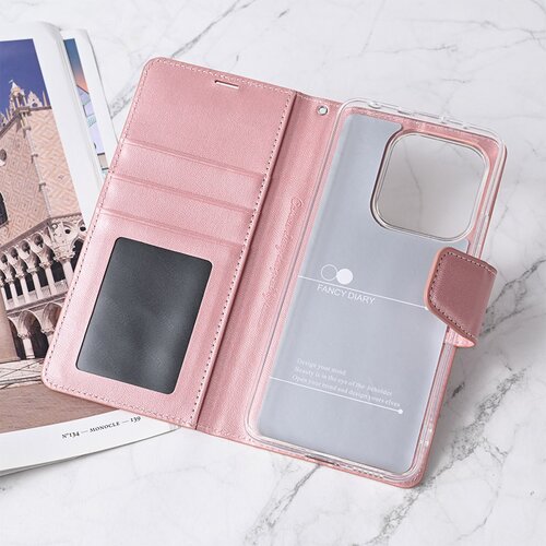  Maska za Xiaomi Redmi Note 14 4G na preklop Hanman Mill roze Cene