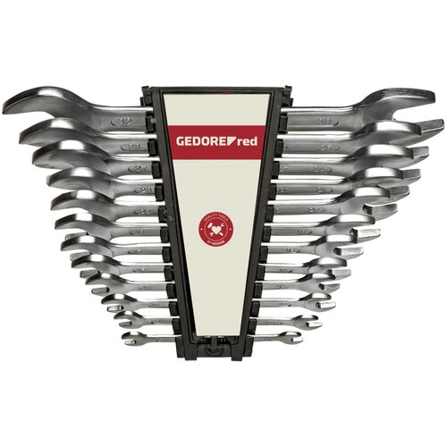 Gedore red Double open-ended Spanner Set 12-pieces Slike