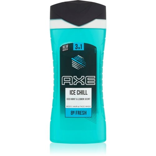 Axe Ice Chill osvježavajući gel za tu&amp;scaron;iranje 3 u 1 250 ml Slike