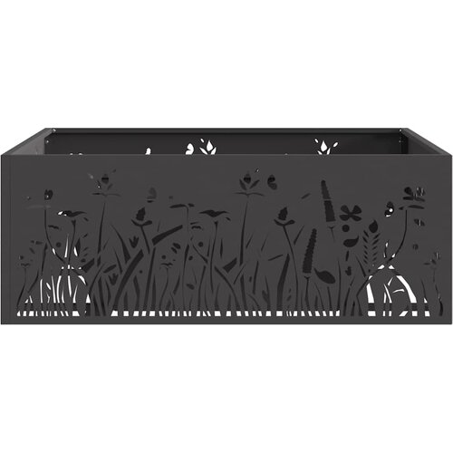  Kamin Crna 80 x 80 x 30 cm Čelik Slike